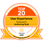 Top 20 User Experience_Authoring Tools_Lectora 2022-1